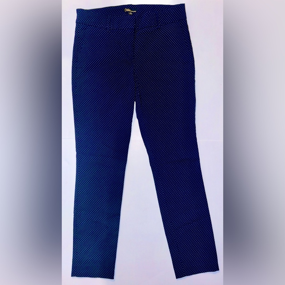 Dalia Navy Blue Stretch slacks size 8